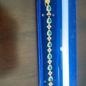 Camrose and Kross Jacqueline Kennedy Emerald Bracelet